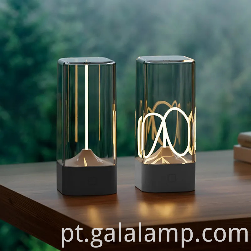 Touch Recarregável Mini Lâmpada de mesa com luz noturna magnética